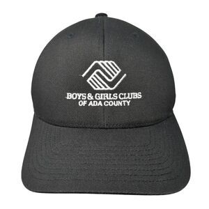 Boys & Girls Clubs Of Ada County Snapback Hat Black One Size Flexfit 110